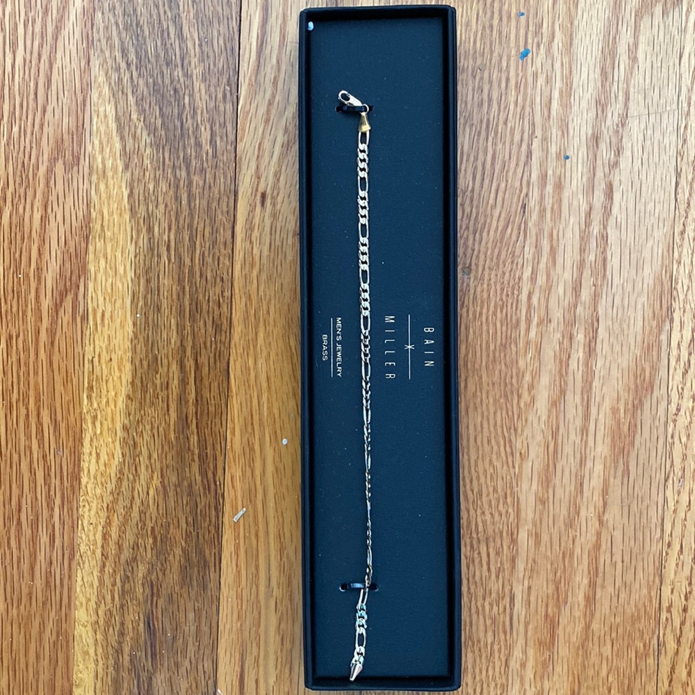 Mens Bain Miller Brass bracelet